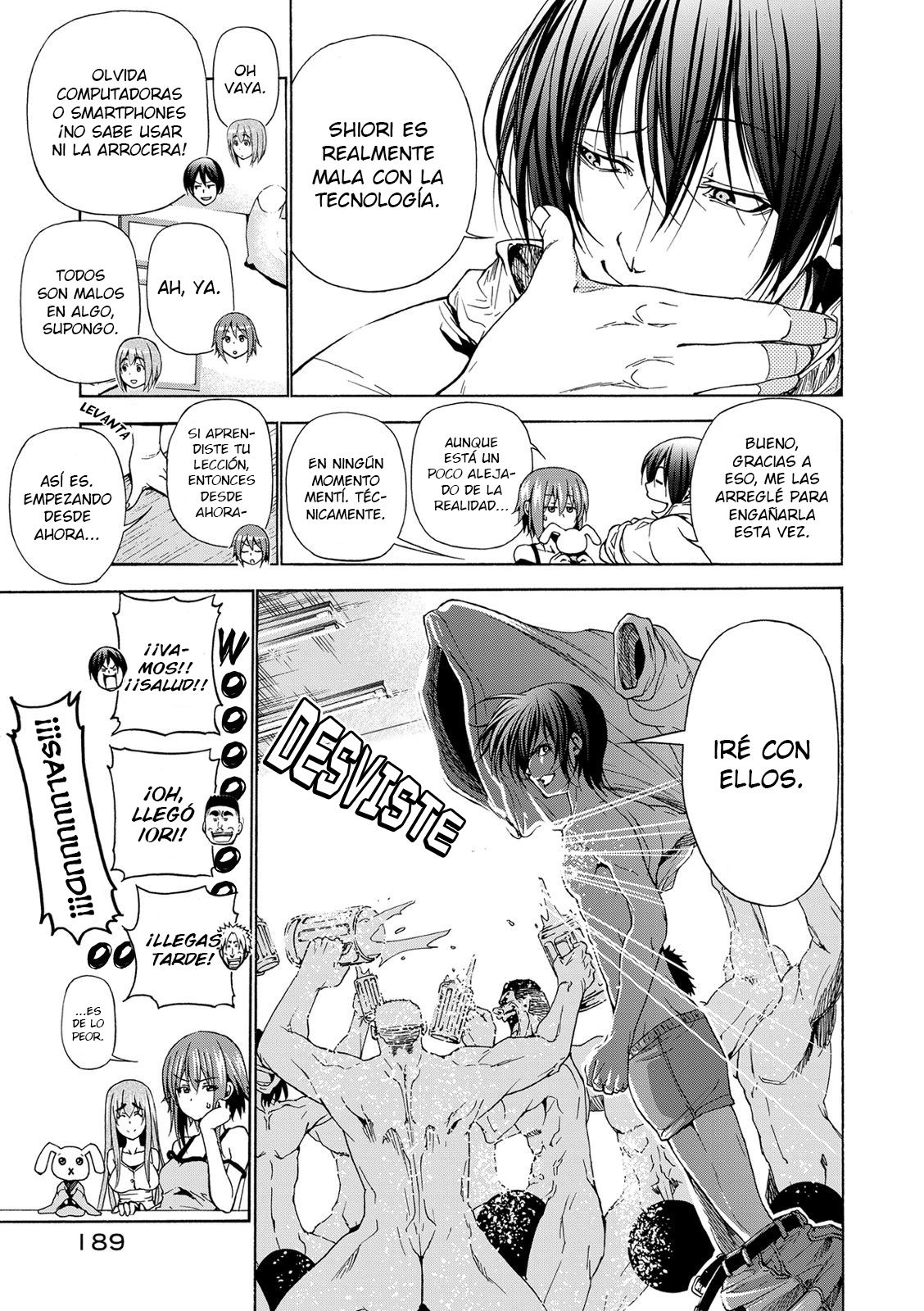 Grand Blue Capitulo 25.5 página 12