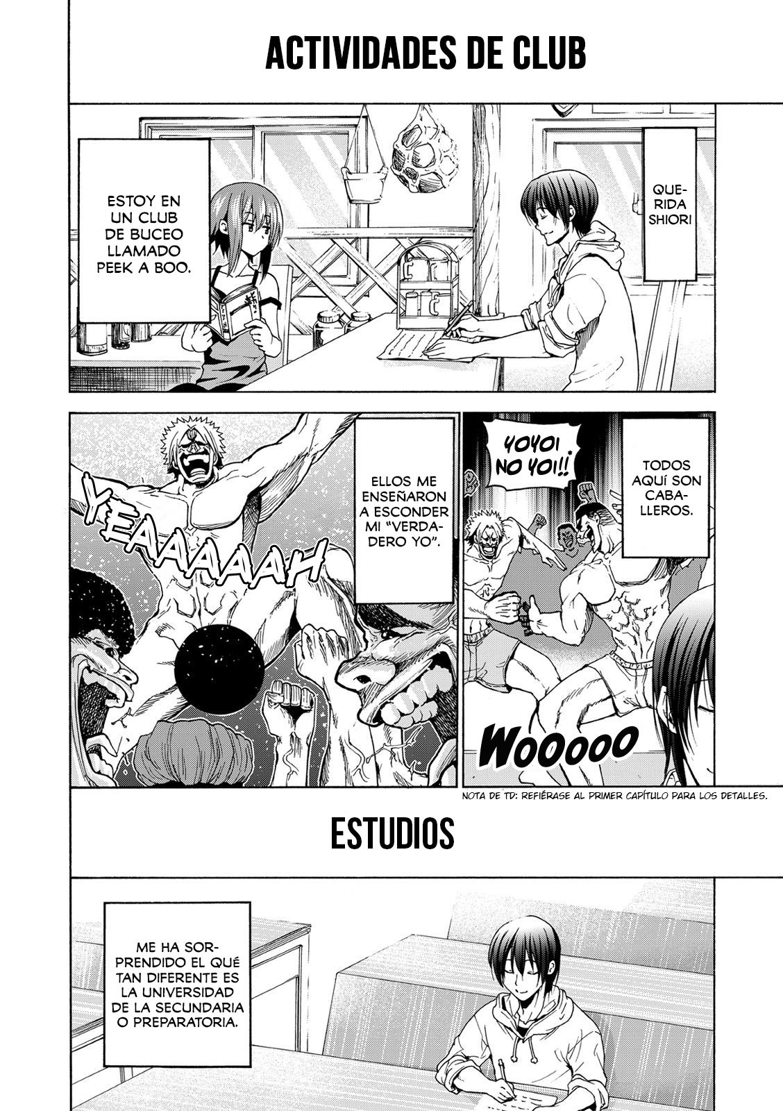 Grand Blue Capitulo 25.5 página 9