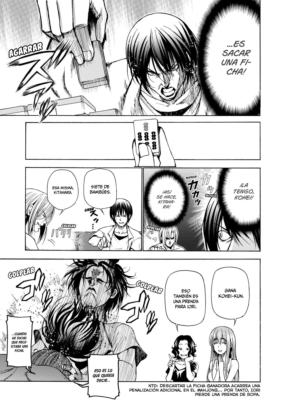 Grand Blue Capitulo 28.5: extra mahjong página 10