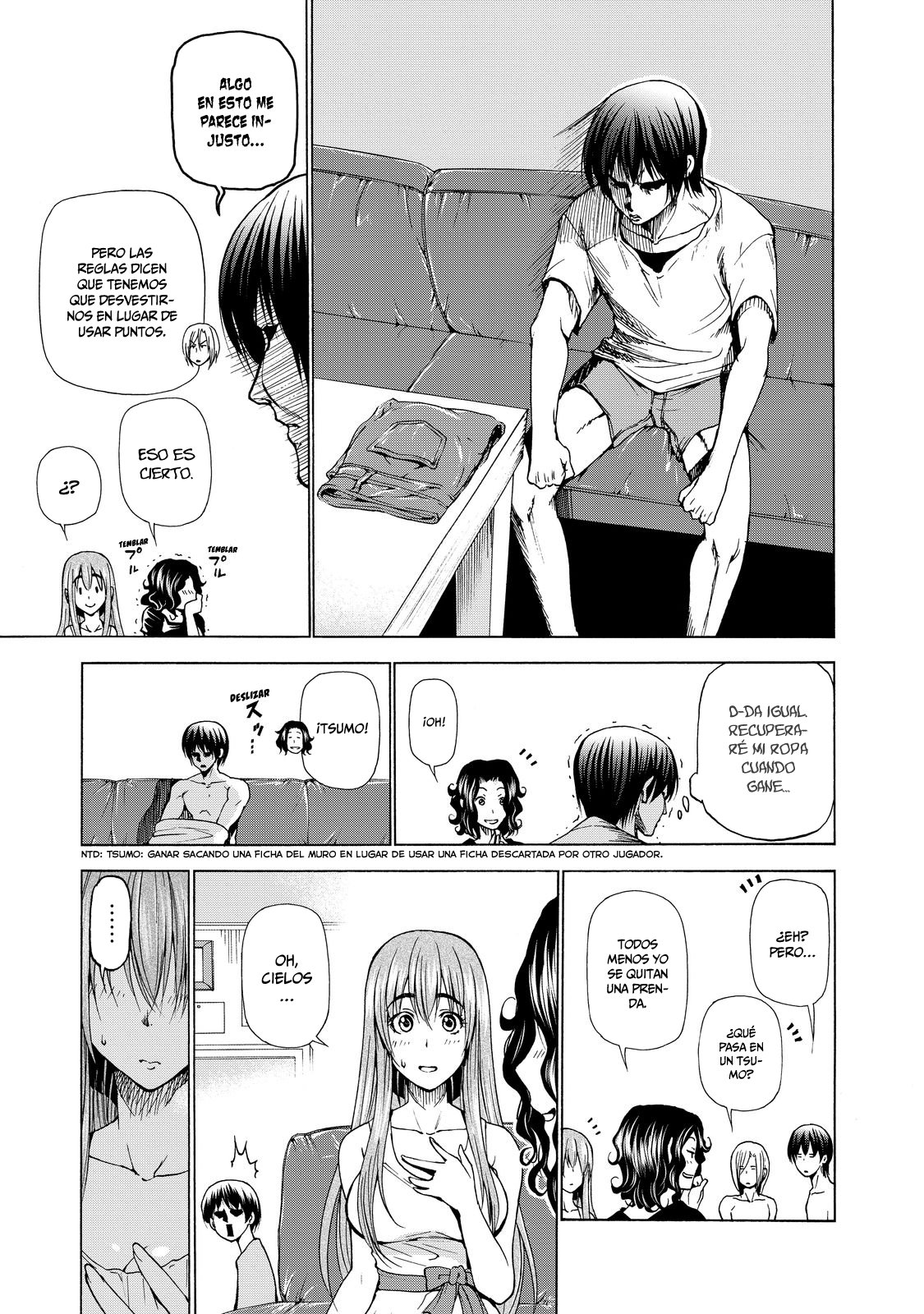 Grand Blue Capitulo 28.5: extra mahjong página 12