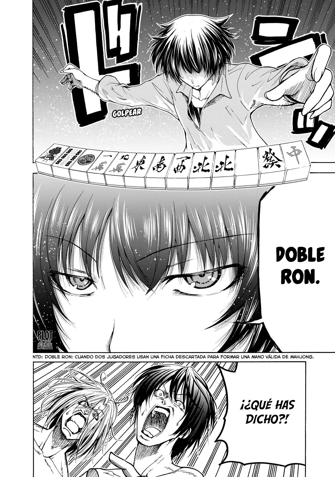 Grand Blue Capitulo 28.5: extra mahjong página 17