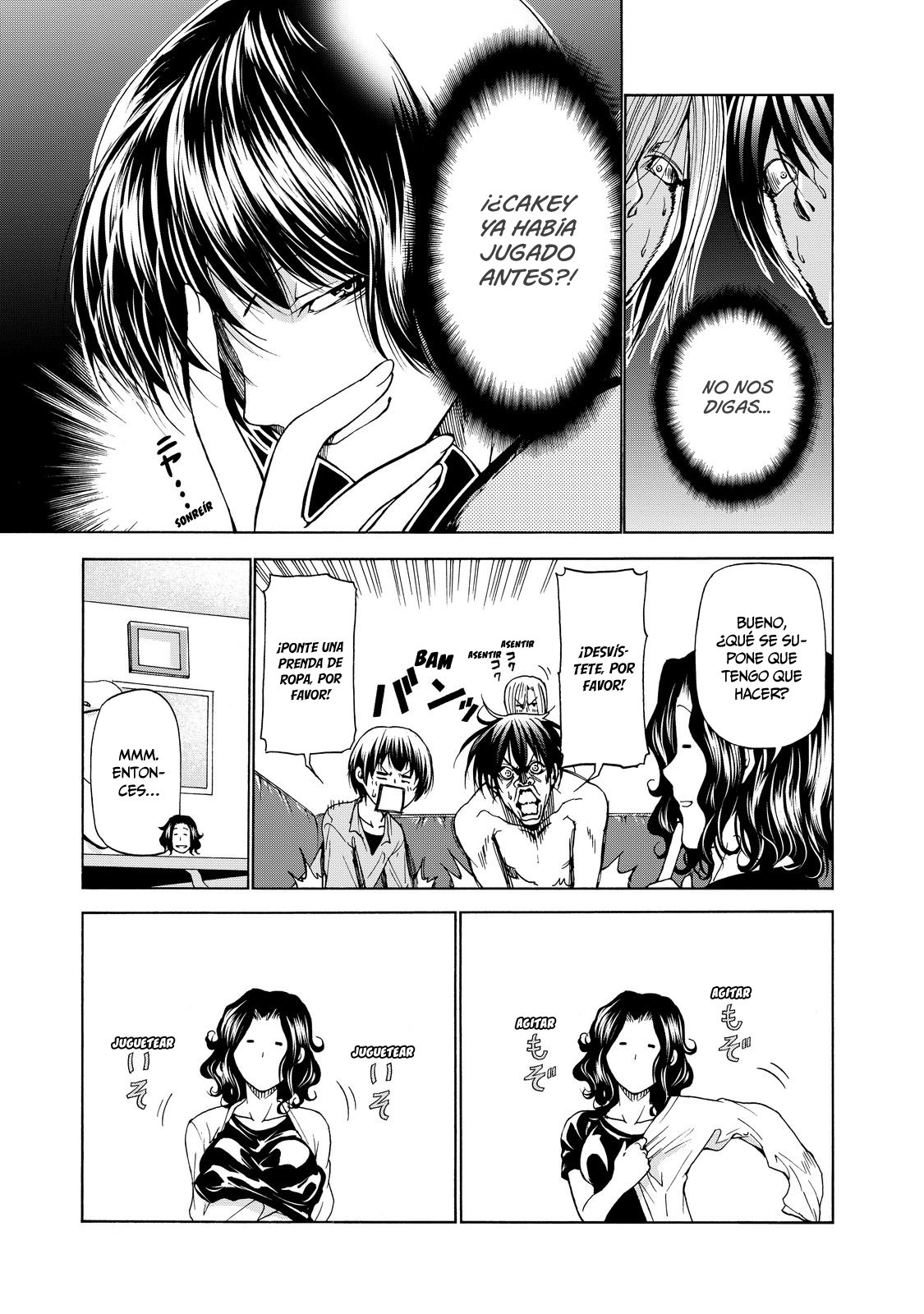 Grand Blue Capitulo 28.5: extra mahjong página 18