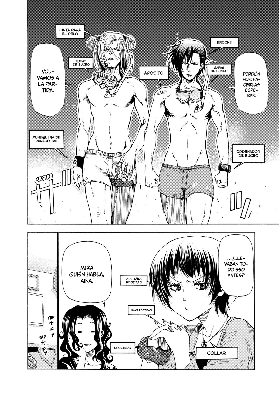 Grand Blue Capitulo 28.5: extra mahjong página 25