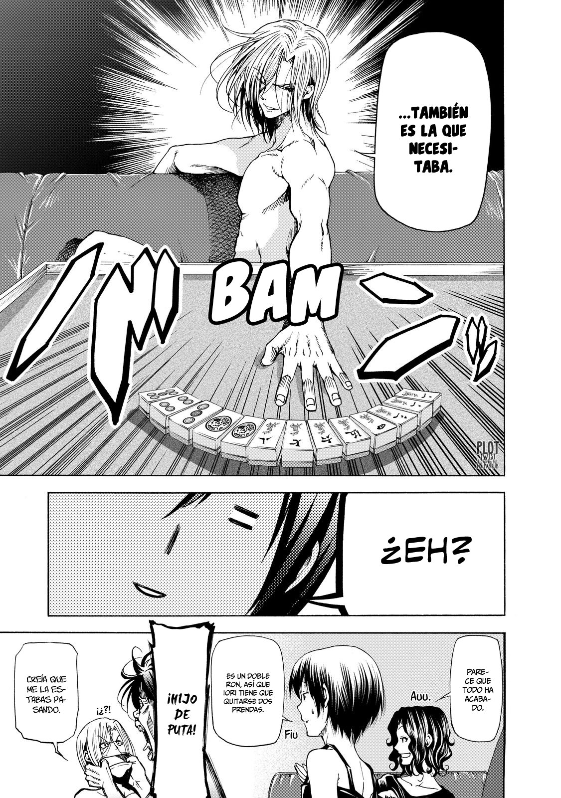 Grand Blue Capitulo 28.5: extra mahjong página 30