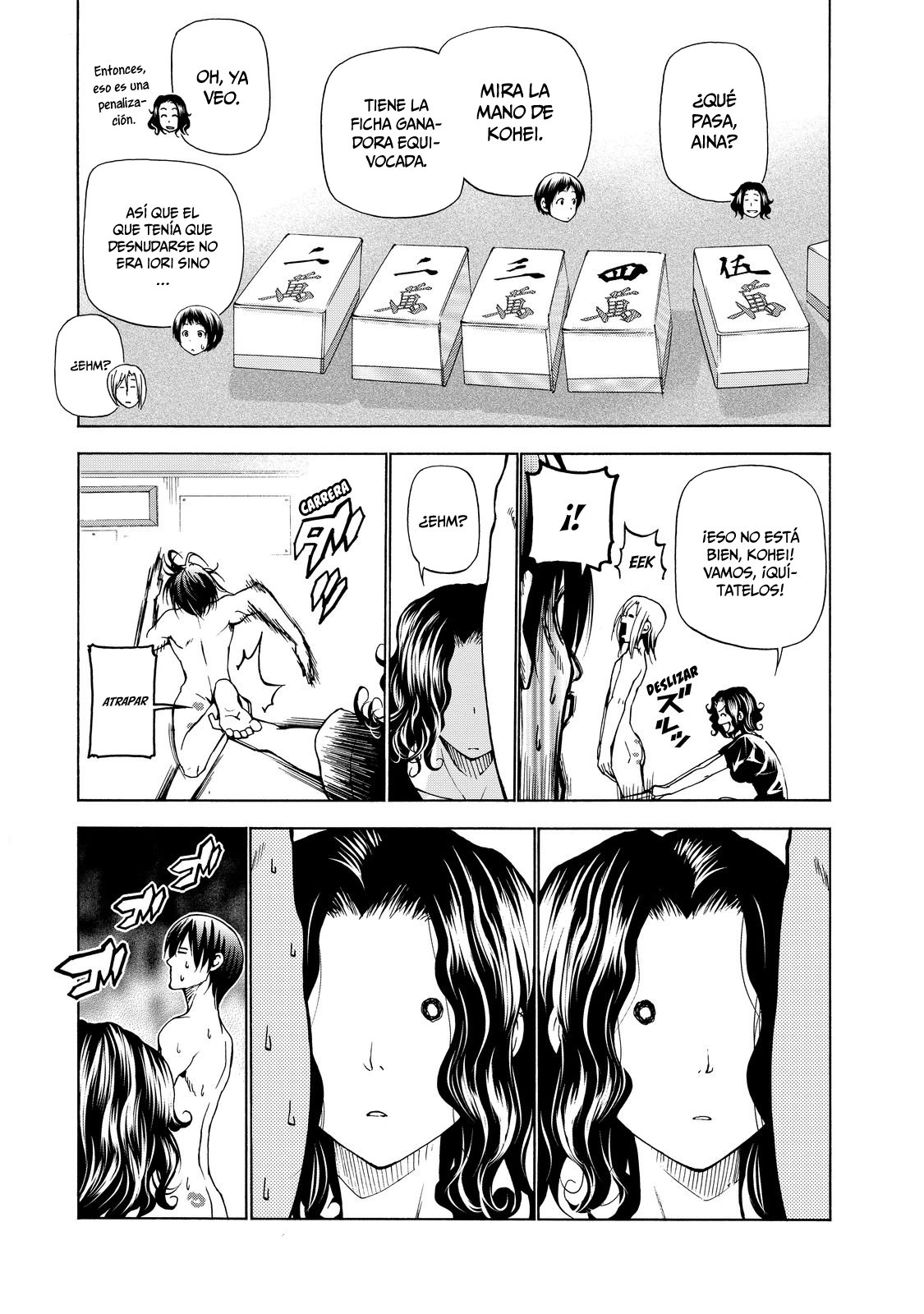 Grand Blue Capitulo 28.5: extra mahjong página 32