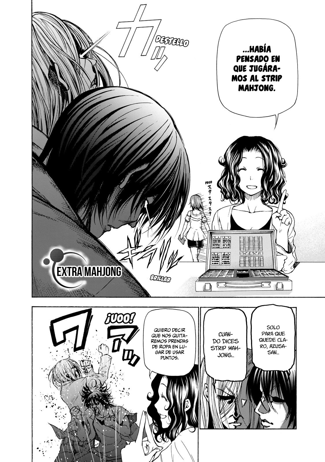 Grand Blue Capitulo 28.5: extra mahjong página 5