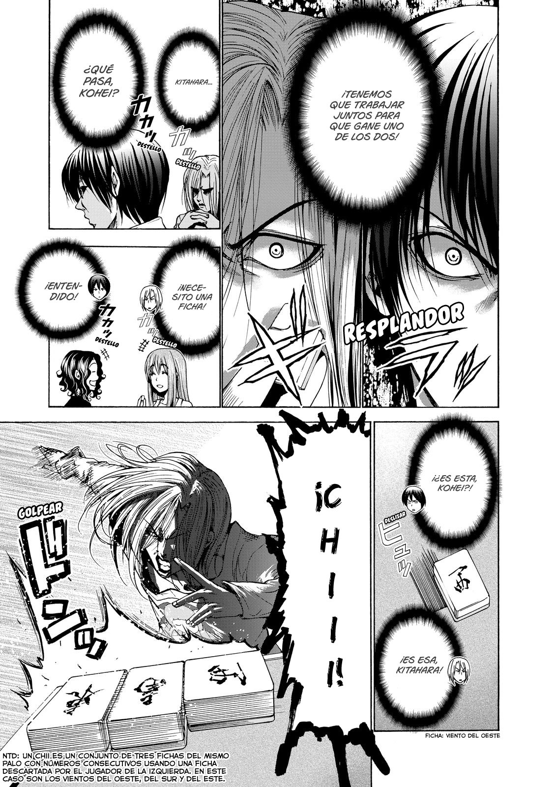 Grand Blue Capitulo 28.5: extra mahjong página 8