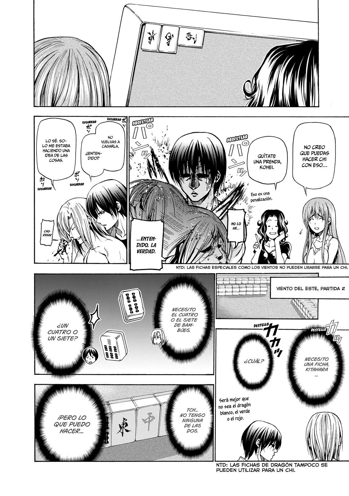 Grand Blue Capitulo 28.5: extra mahjong página 9