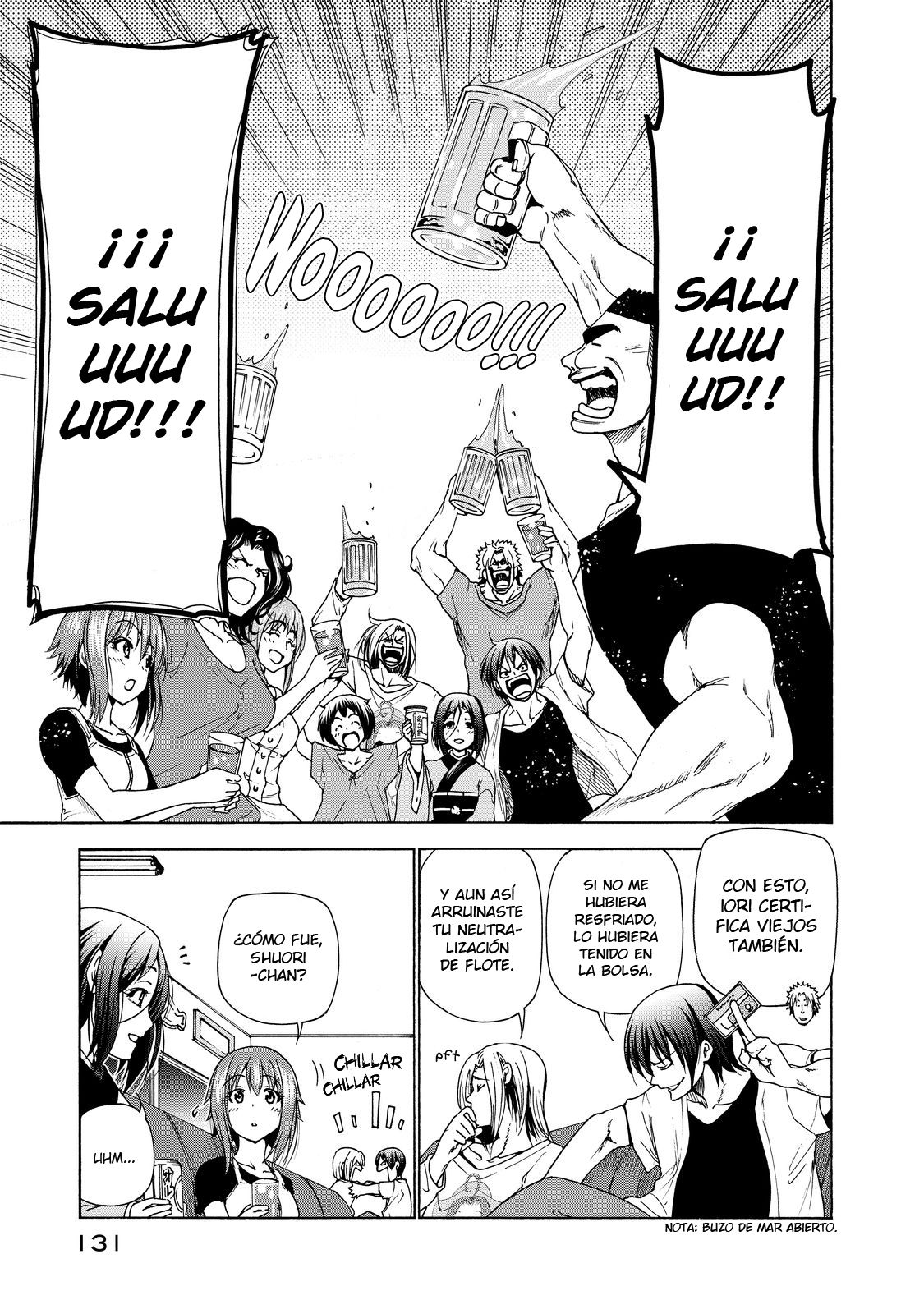 Grand Blue Capitulo 28 página 41