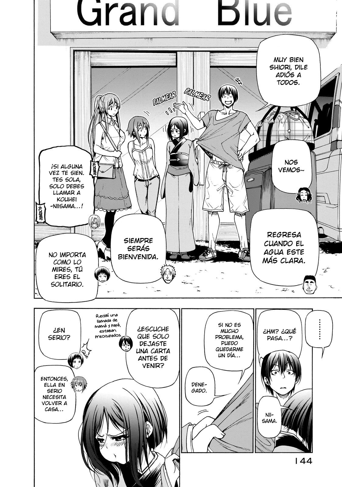 Grand Blue Capitulo 28 página 54