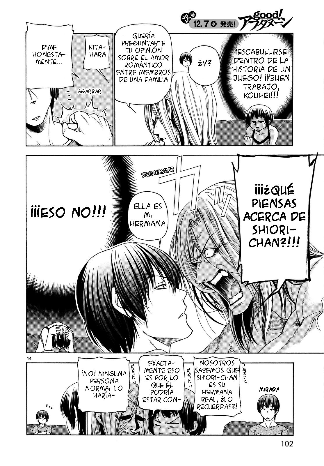 Grand Blue Capitulo 29: el juego de la impresion página 13