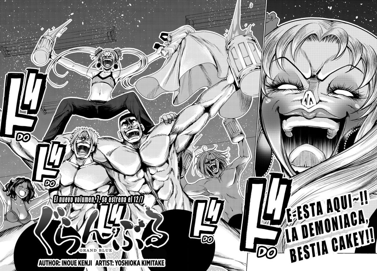 Grand Blue Capitulo 29: el juego de la impresion página 2