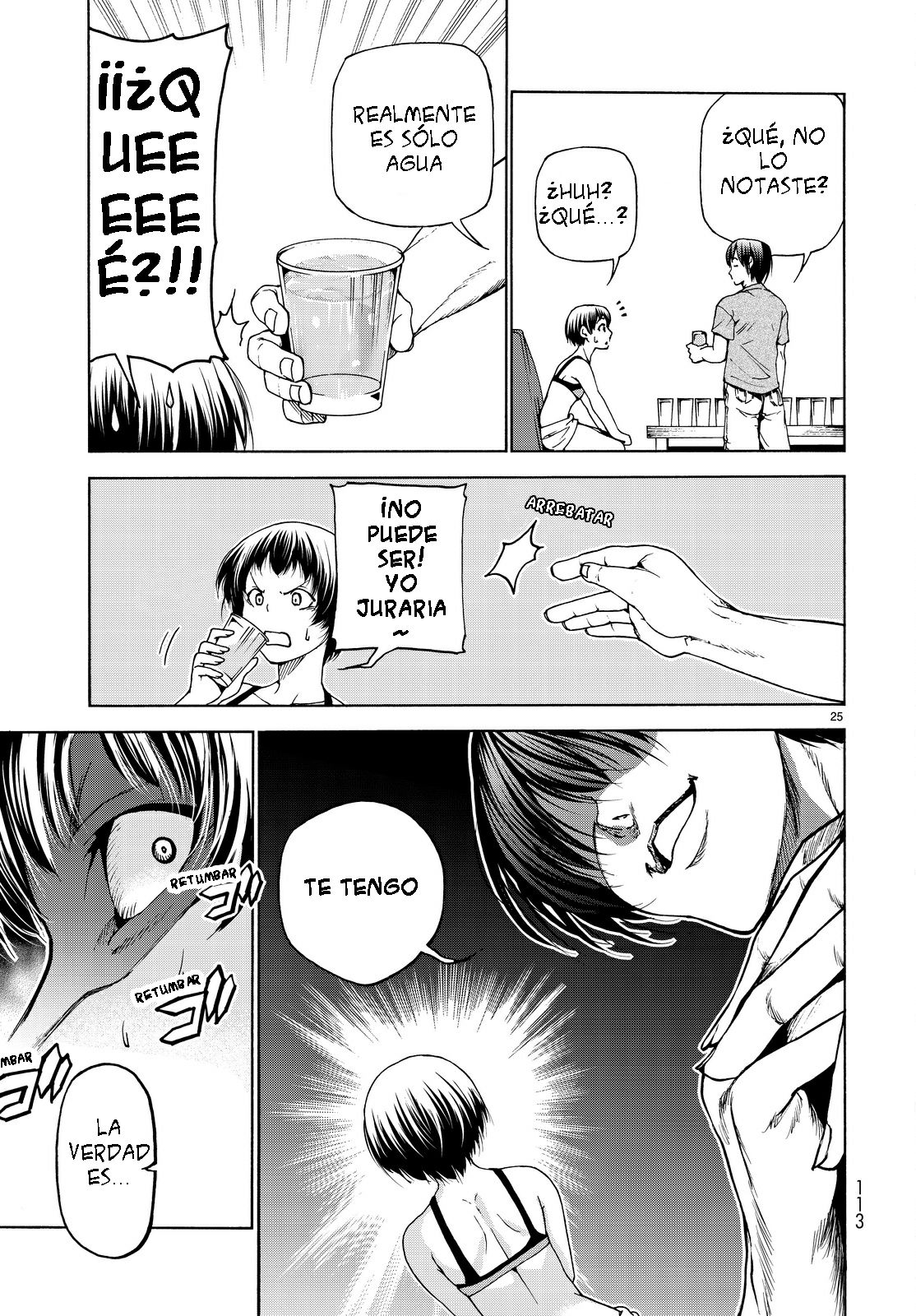 Grand Blue Capitulo 29: el juego de la impresion página 24