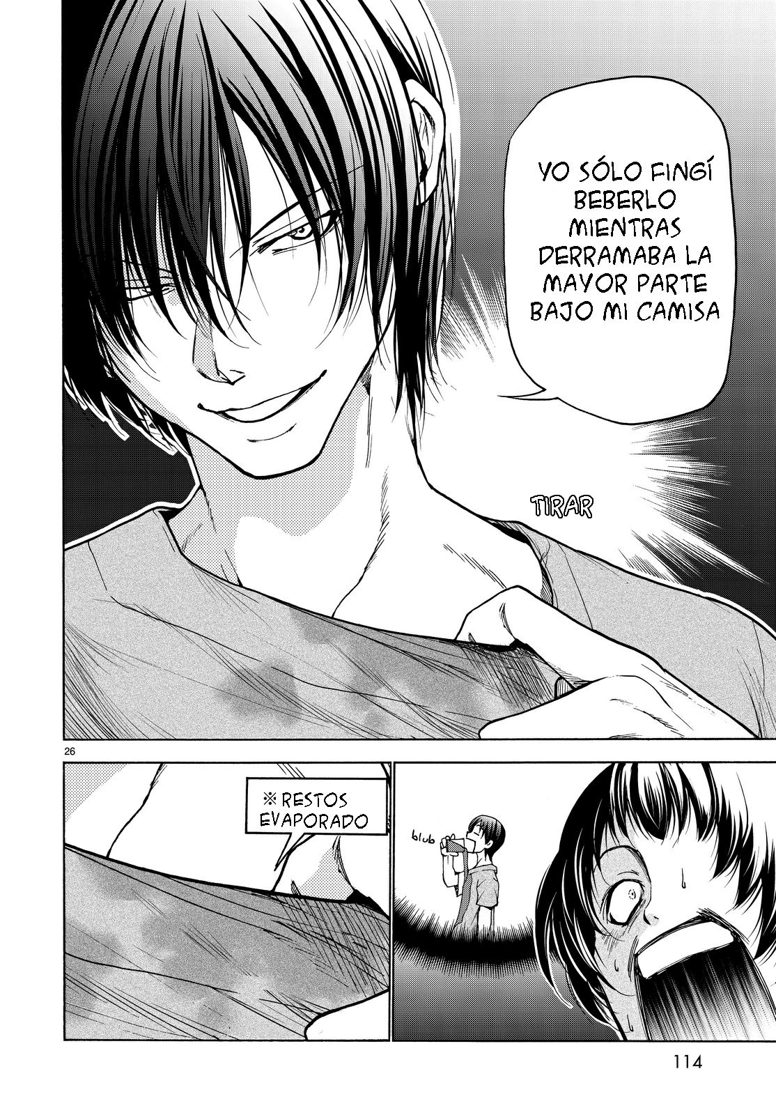 Grand Blue Capitulo 29: el juego de la impresion página 25