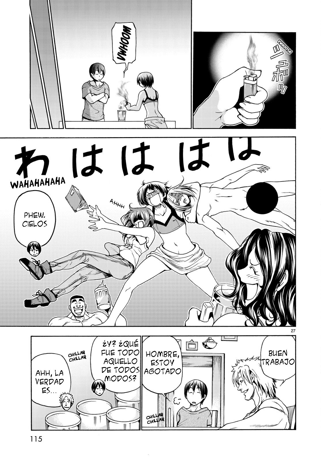 Grand Blue Capitulo 29: el juego de la impresion página 26