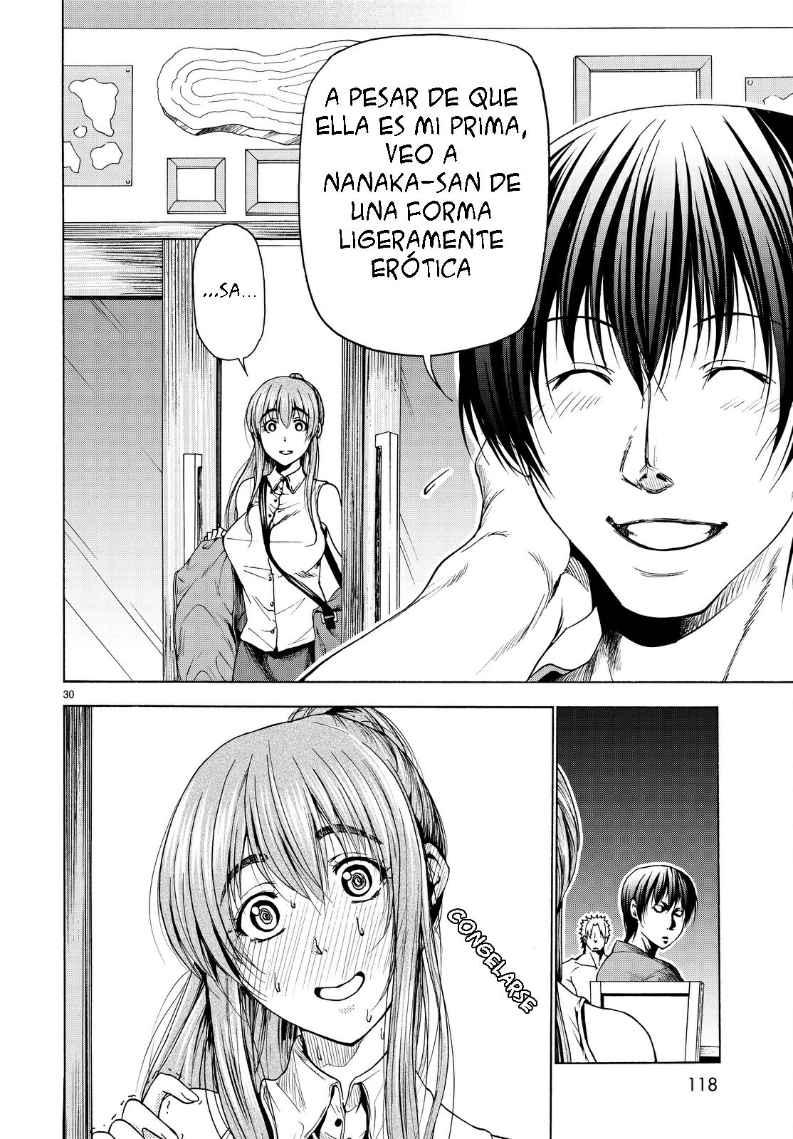 Grand Blue Capitulo 29: el juego de la impresion página 29
