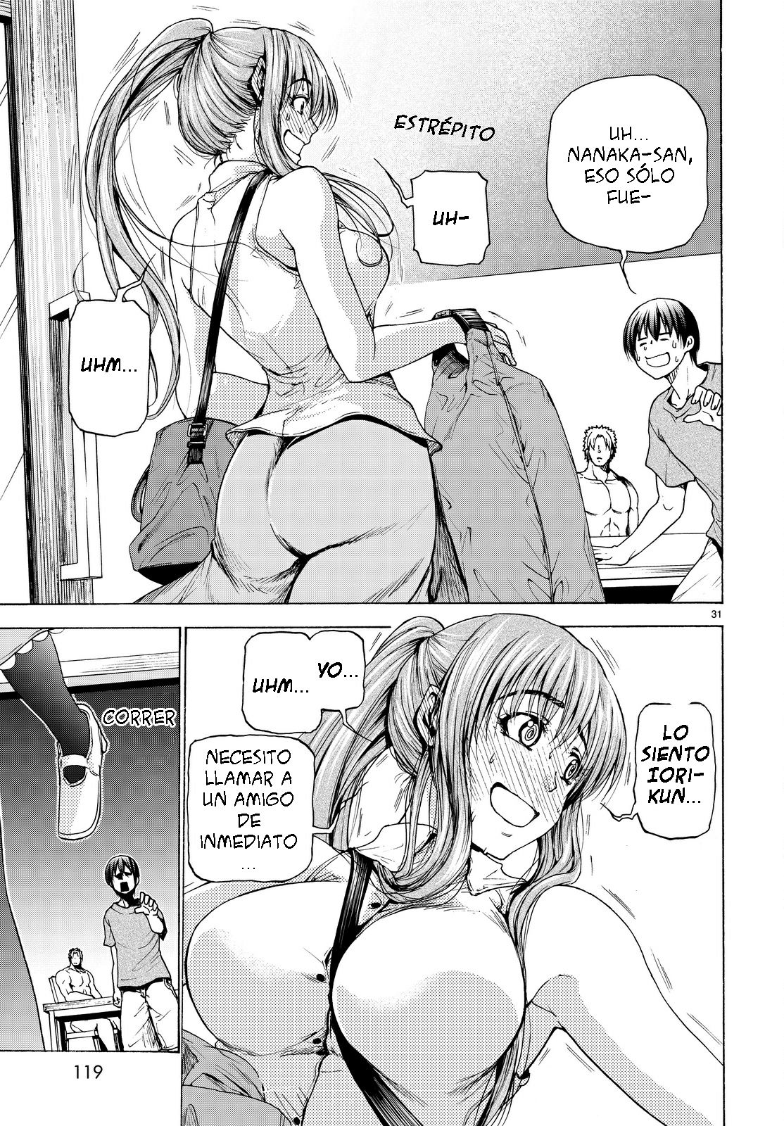 Grand Blue Capitulo 29: el juego de la impresion página 30