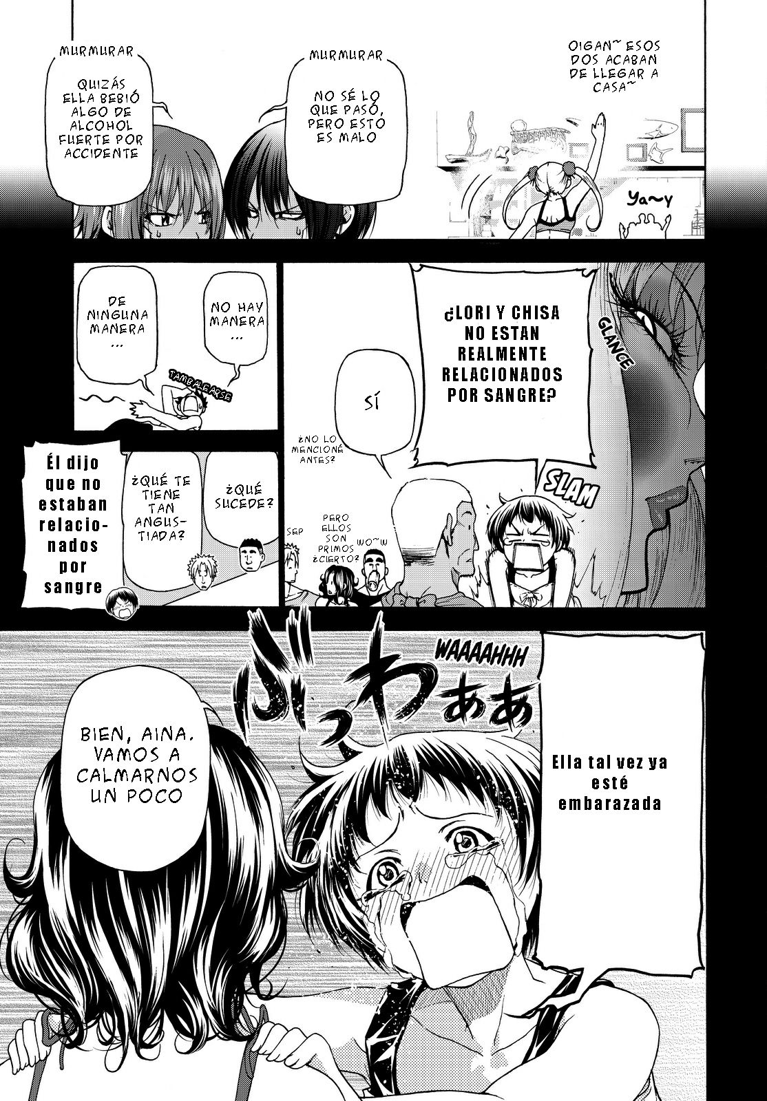 Grand Blue Capitulo 29: el juego de la impresion página 6