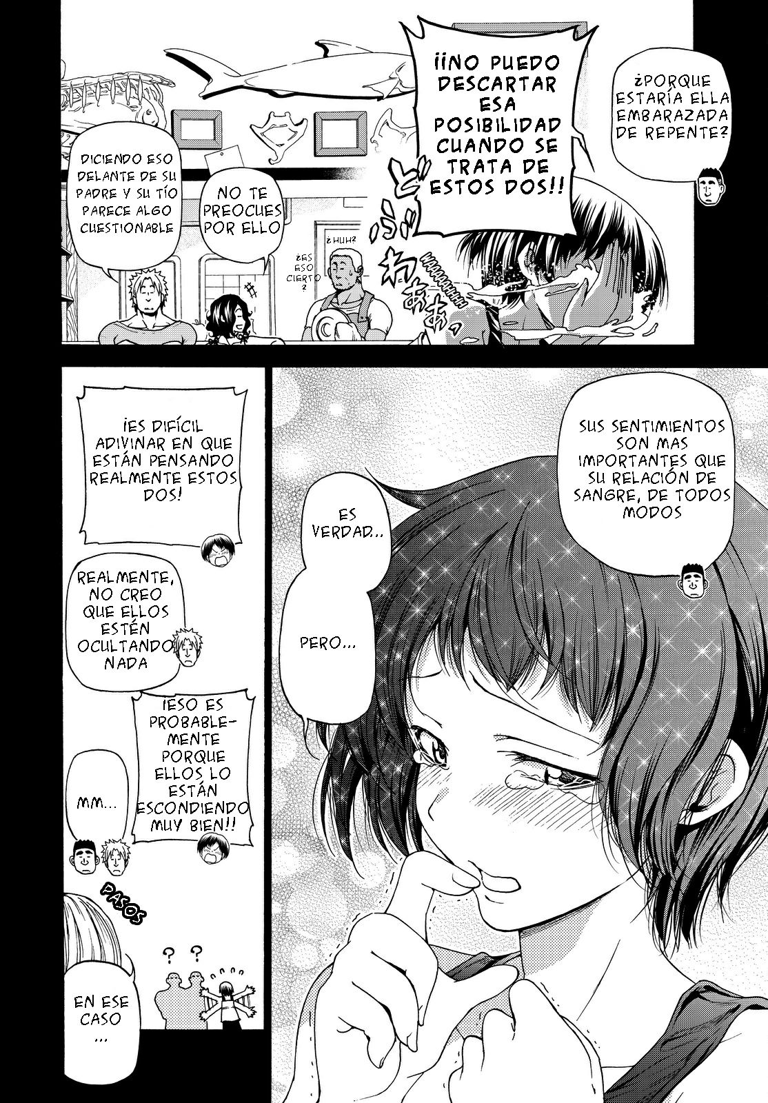 Grand Blue Capitulo 29: el juego de la impresion página 7