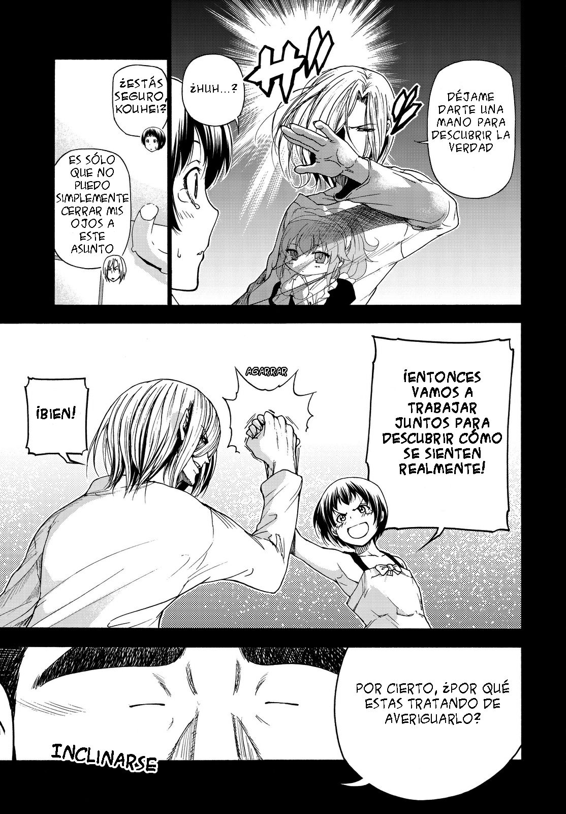 Grand Blue Capitulo 29: el juego de la impresion página 8