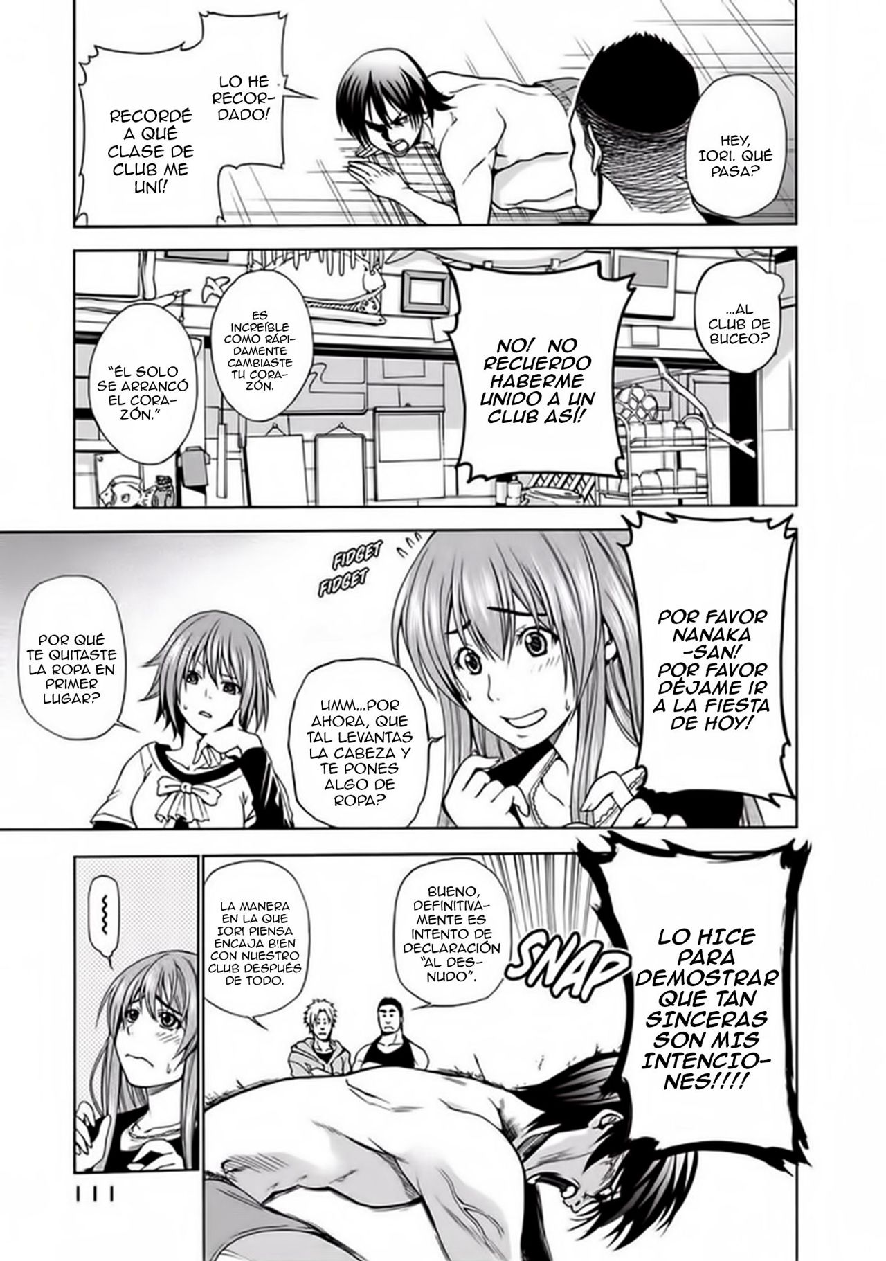Grand Blue Capitulo 3 página 14