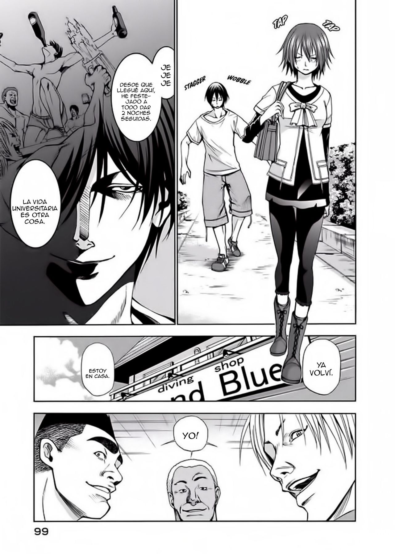 Grand Blue Capitulo 3 página 2
