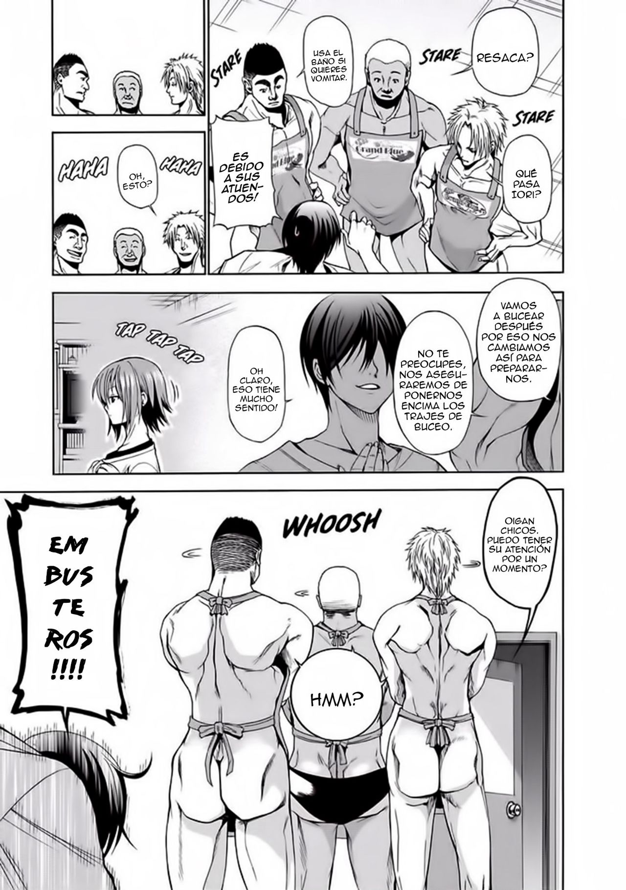 Grand Blue Capitulo 3 página 4