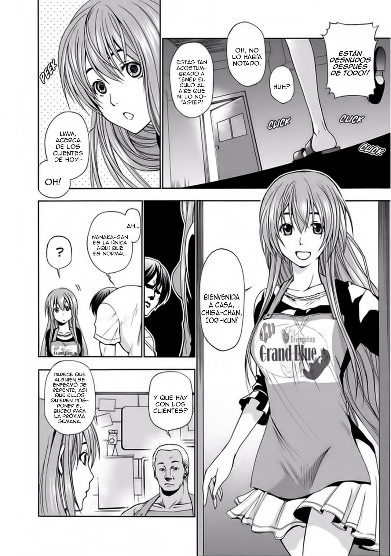 Grand Blue Capitulo 3 página 5