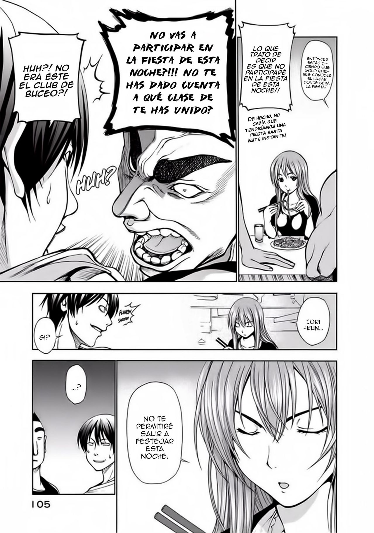 Grand Blue Capitulo 3 página 8