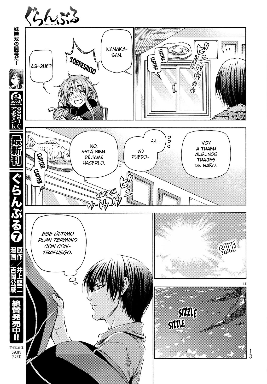 Grand Blue Capitulo 30: No me estoy desnudando ¿ok? página 12