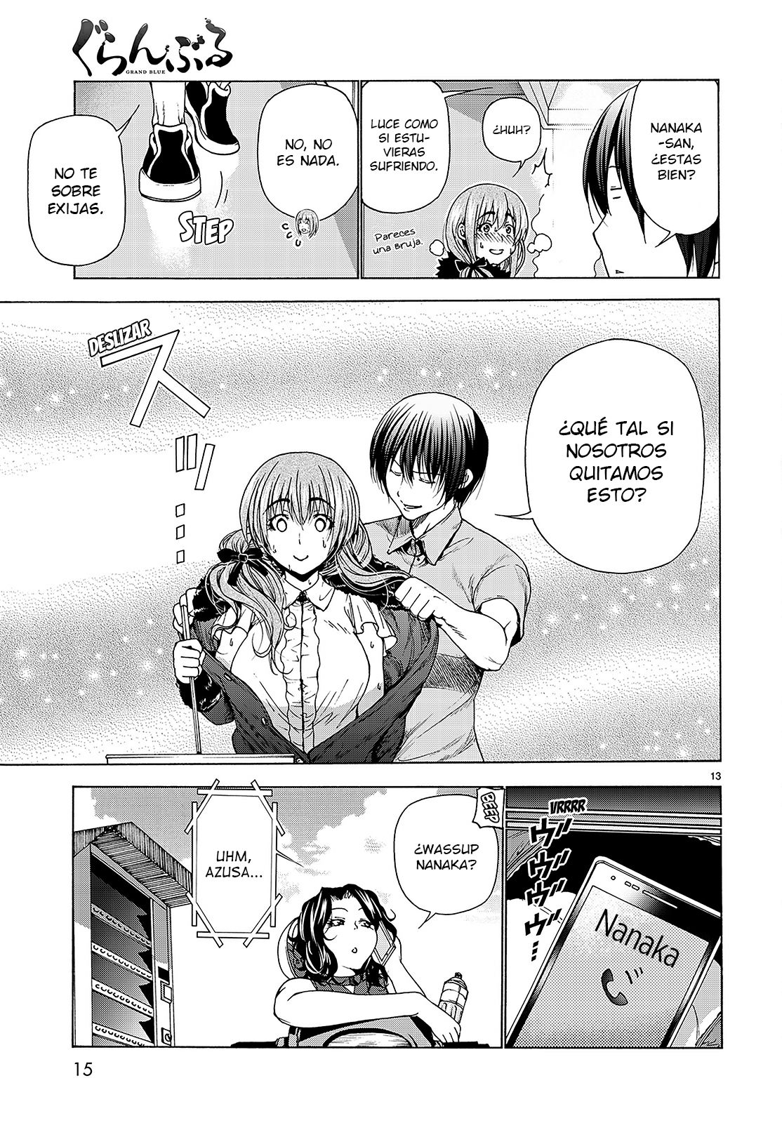 Grand Blue Capitulo 30: No me estoy desnudando ¿ok? página 14