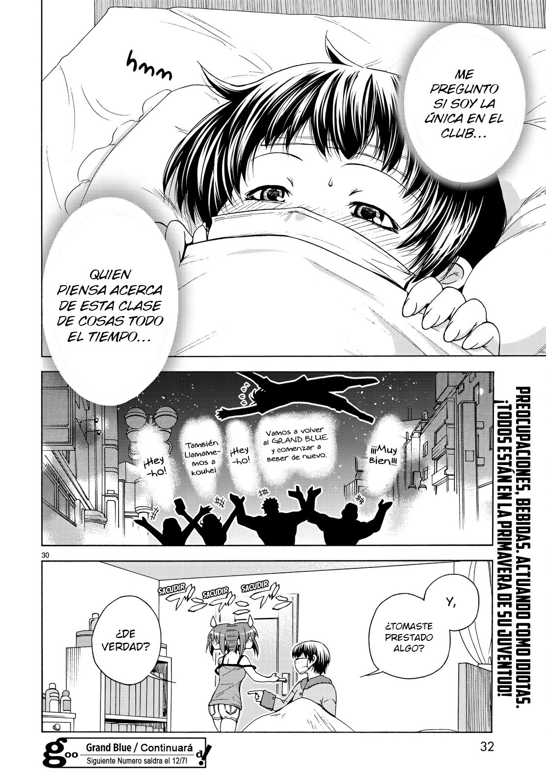 Grand Blue Capitulo 30: No me estoy desnudando ¿ok? página 31