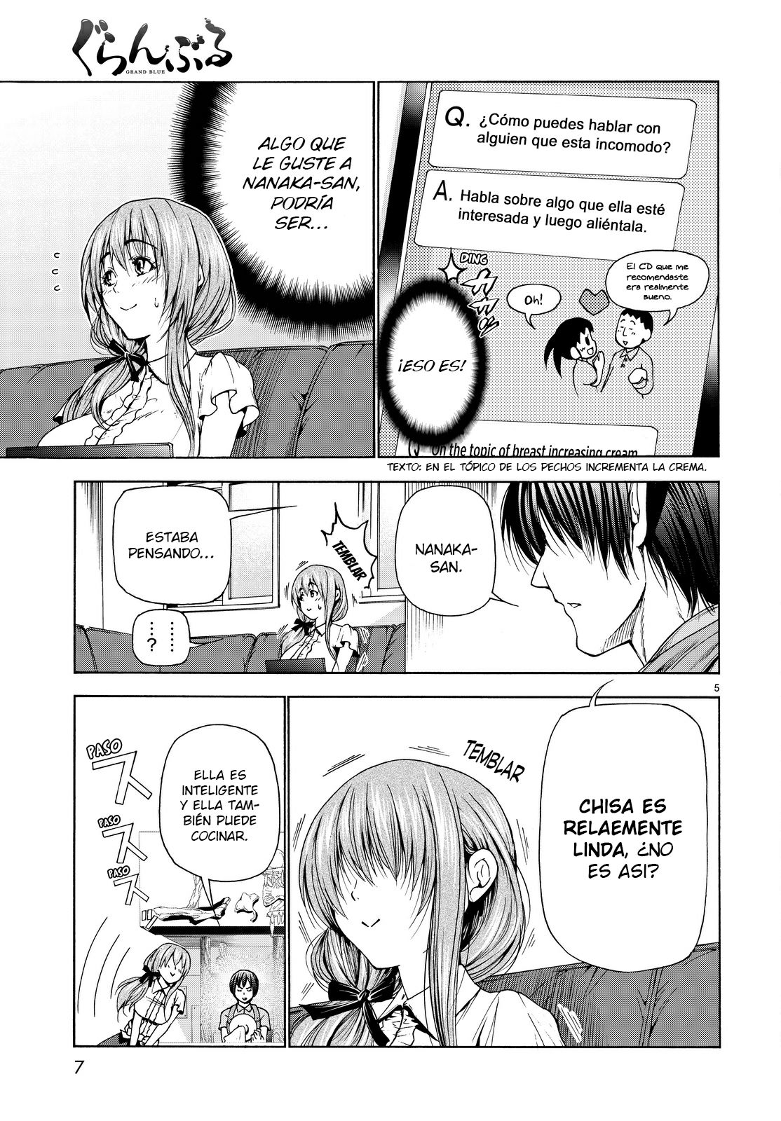 Grand Blue Capitulo 30: No me estoy desnudando ¿ok? página 6