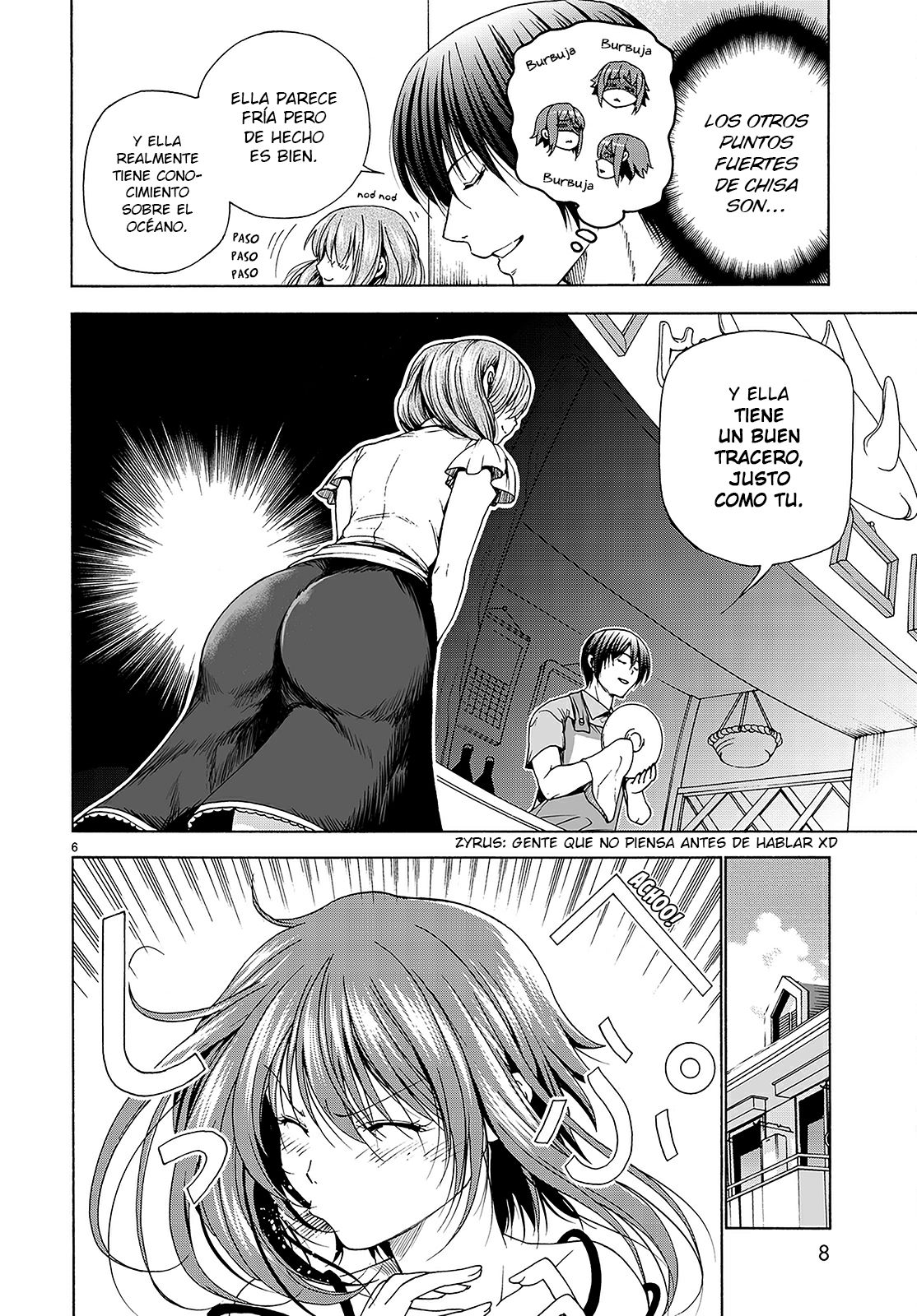 Grand Blue Capitulo 30: No me estoy desnudando ¿ok? página 7