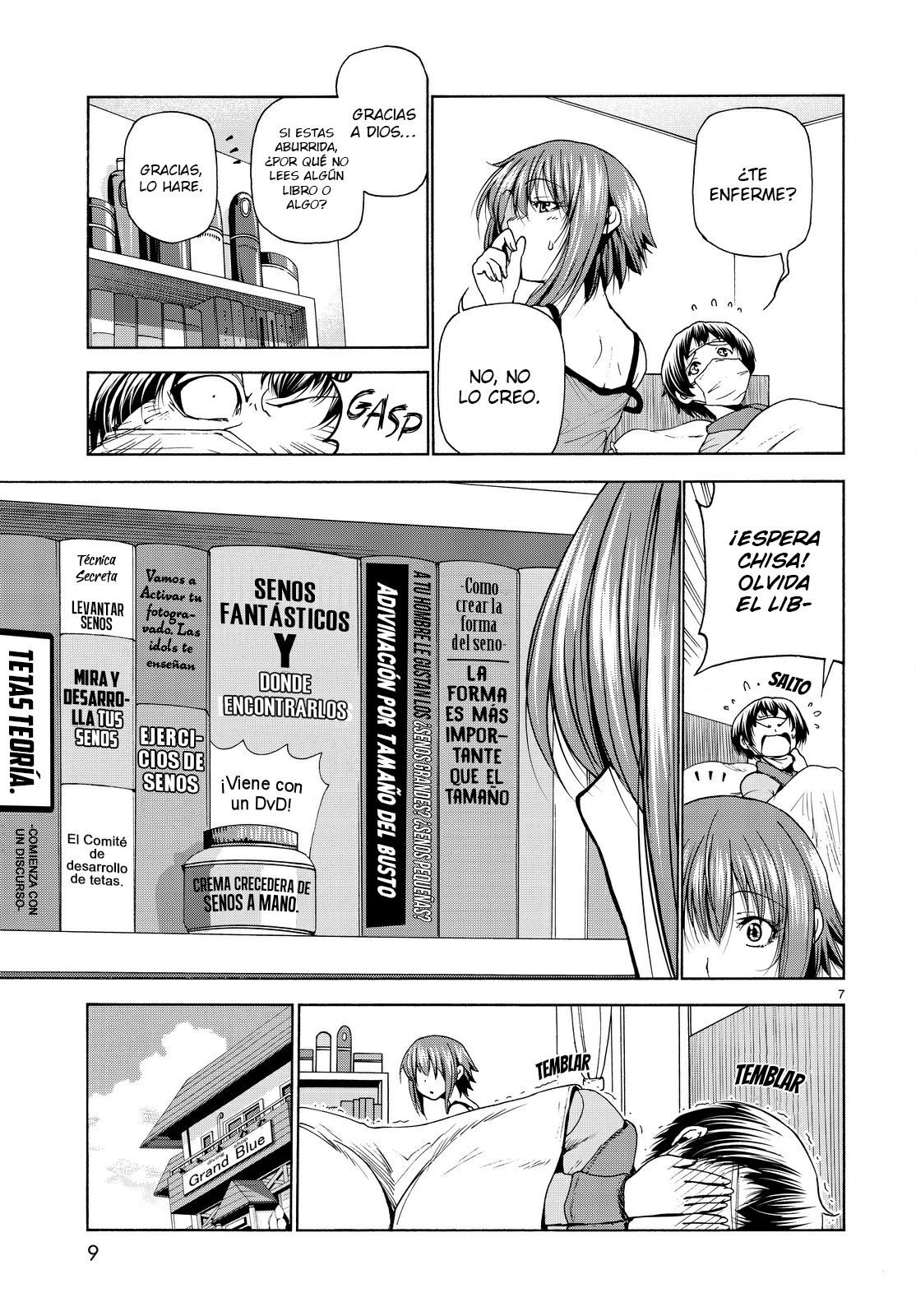 Grand Blue Capitulo 30: No me estoy desnudando ¿ok? página 8