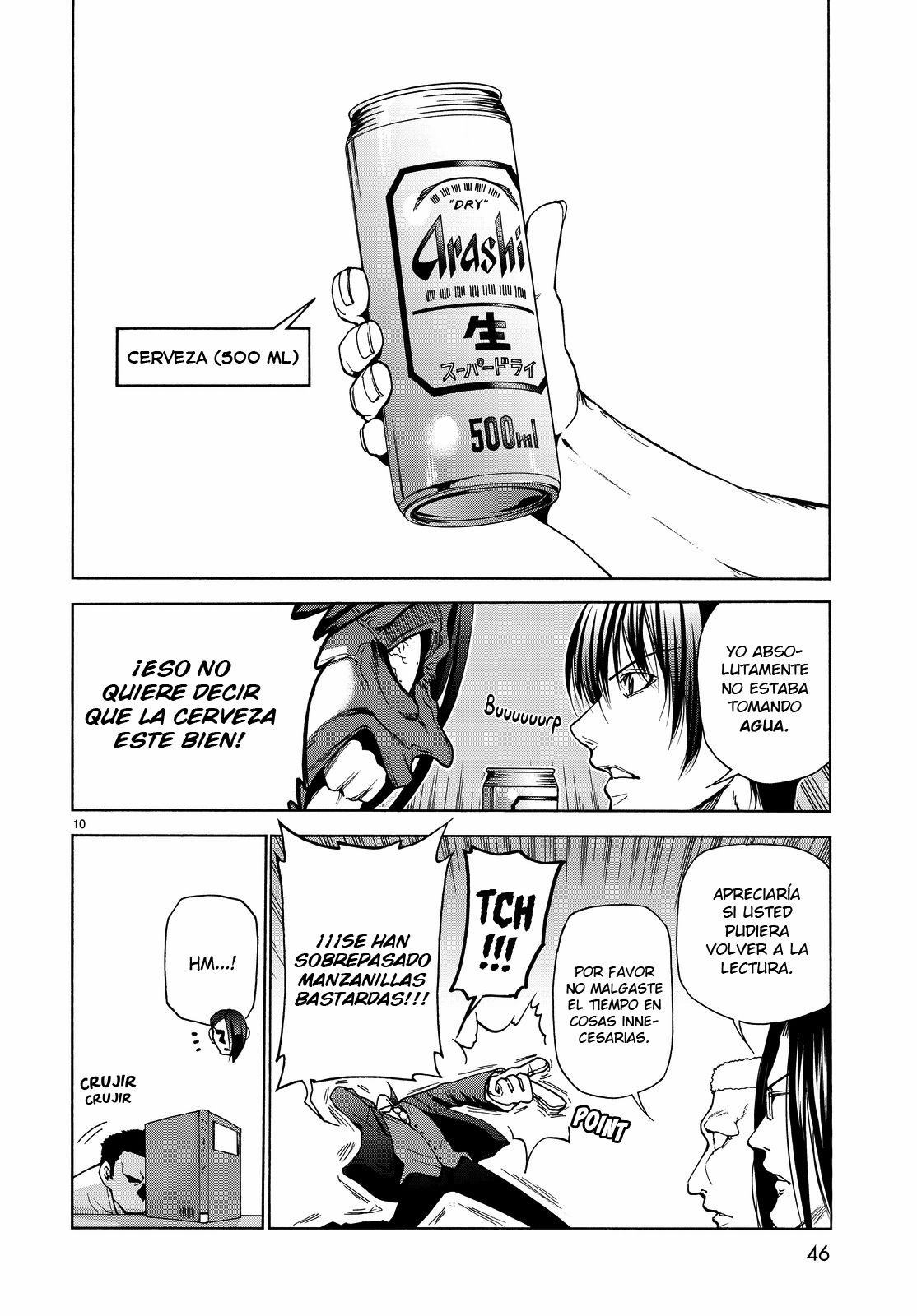 Grand Blue Capitulo 31: Escena en el salón de clase. página 12