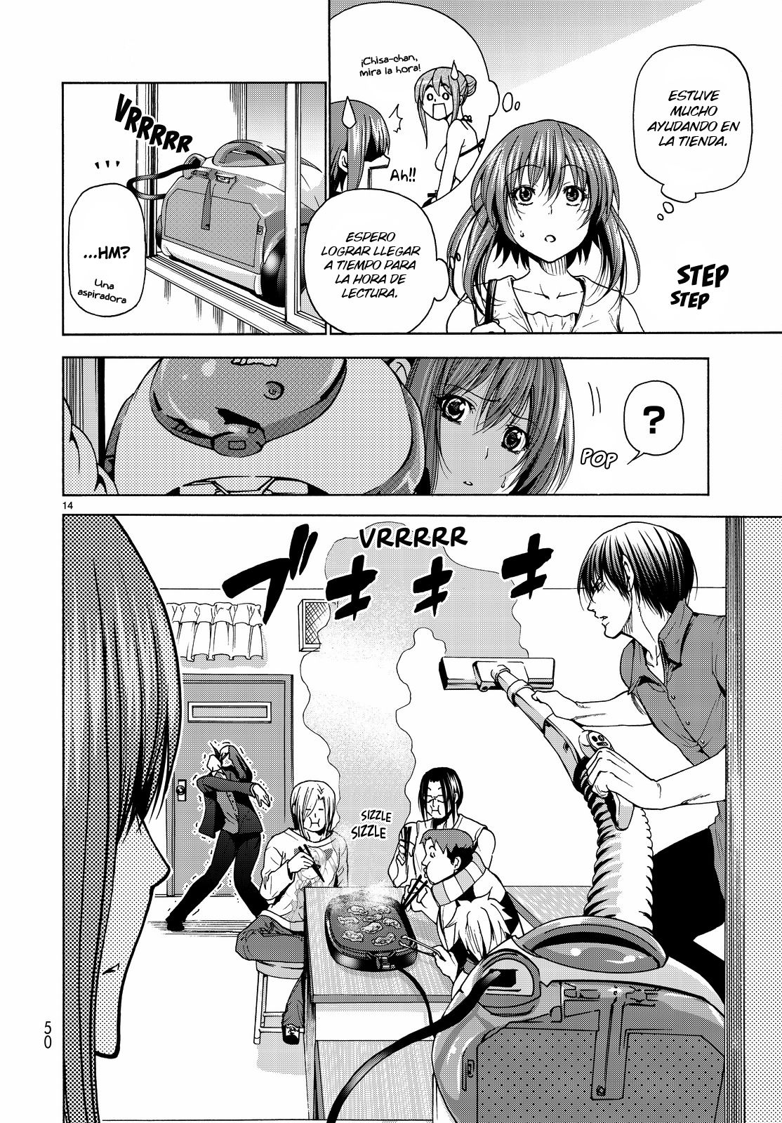 Grand Blue Capitulo 31: Escena en el salón de clase. página 16