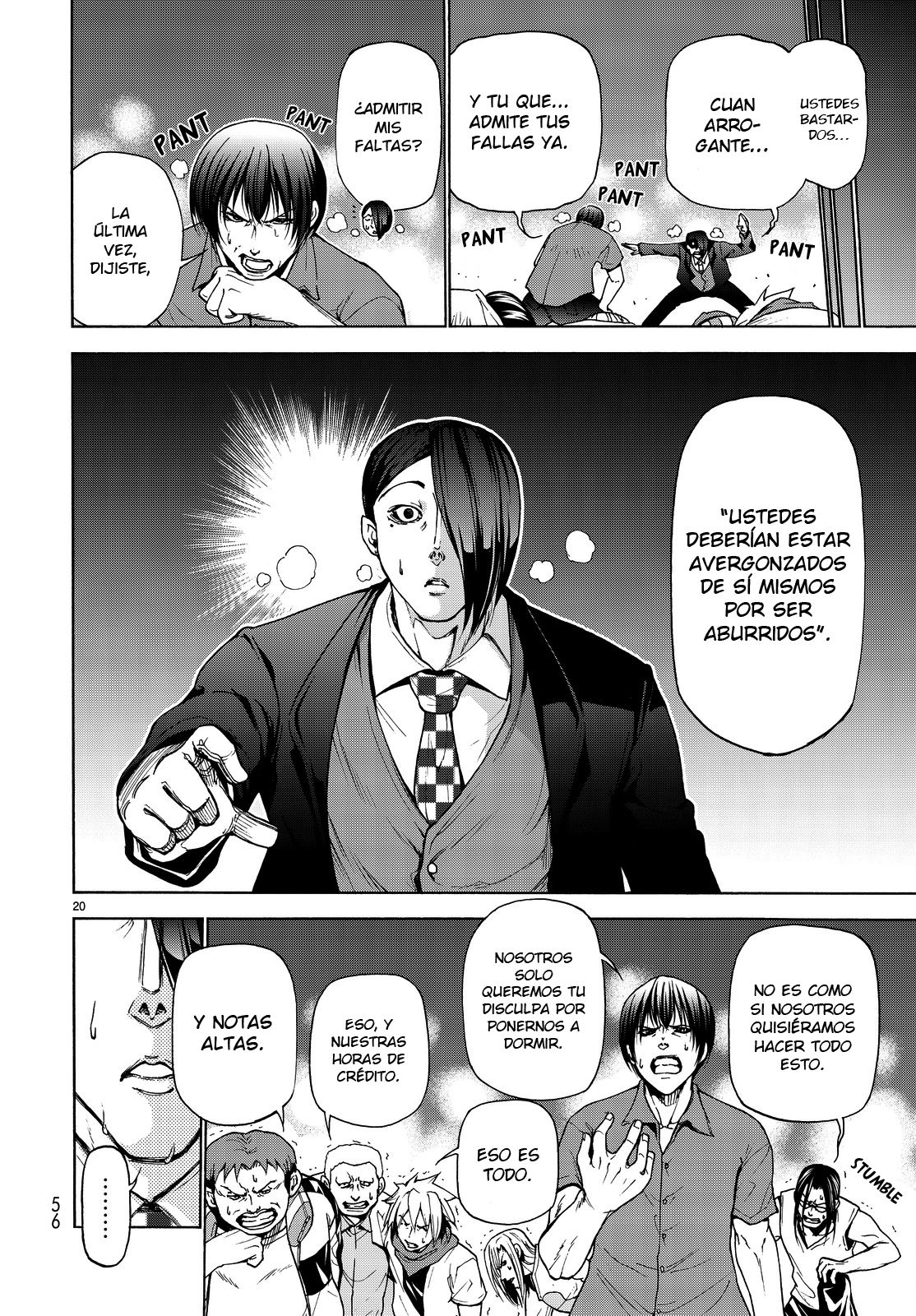 Grand Blue Capitulo 31: Escena en el salón de clase. página 22