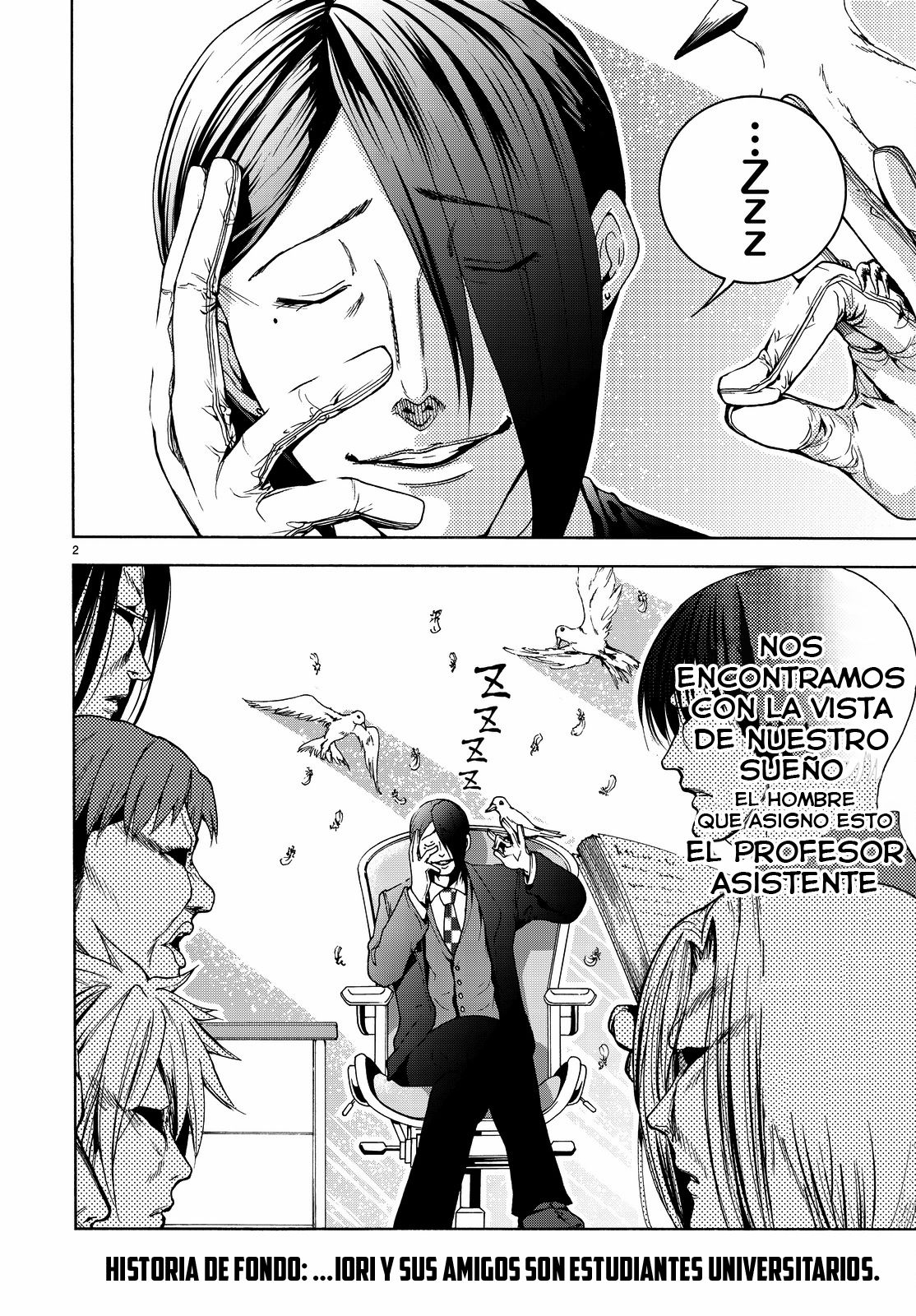 Grand Blue Capitulo 31: Escena en el salón de clase. página 4