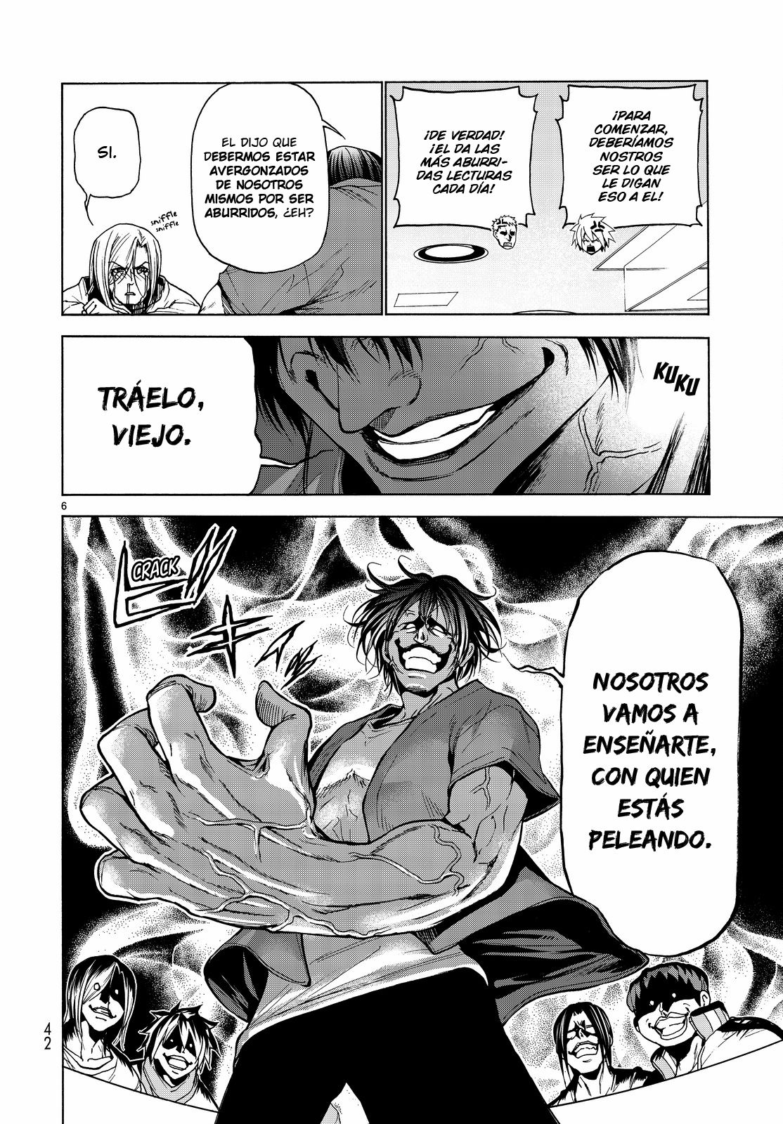 Grand Blue Capitulo 31: Escena en el salón de clase. página 8