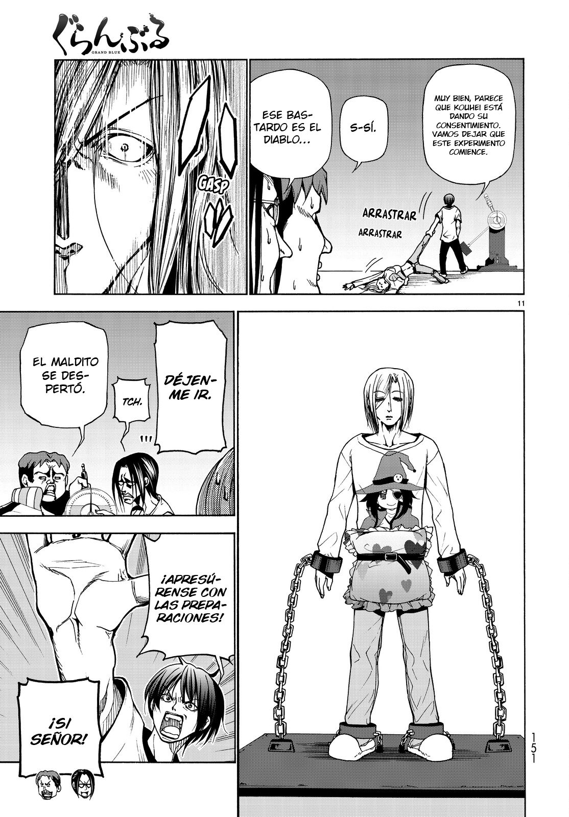 Grand Blue Capitulo 32 página 12