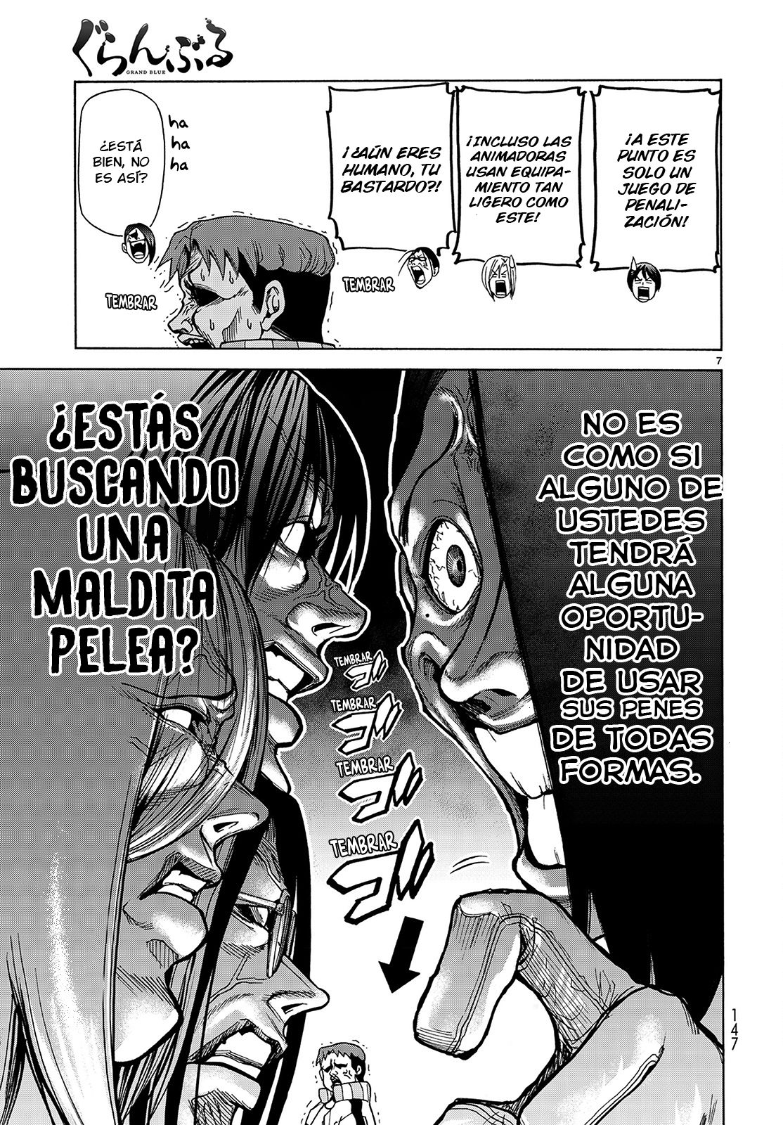 Grand Blue Capitulo 32 página 8