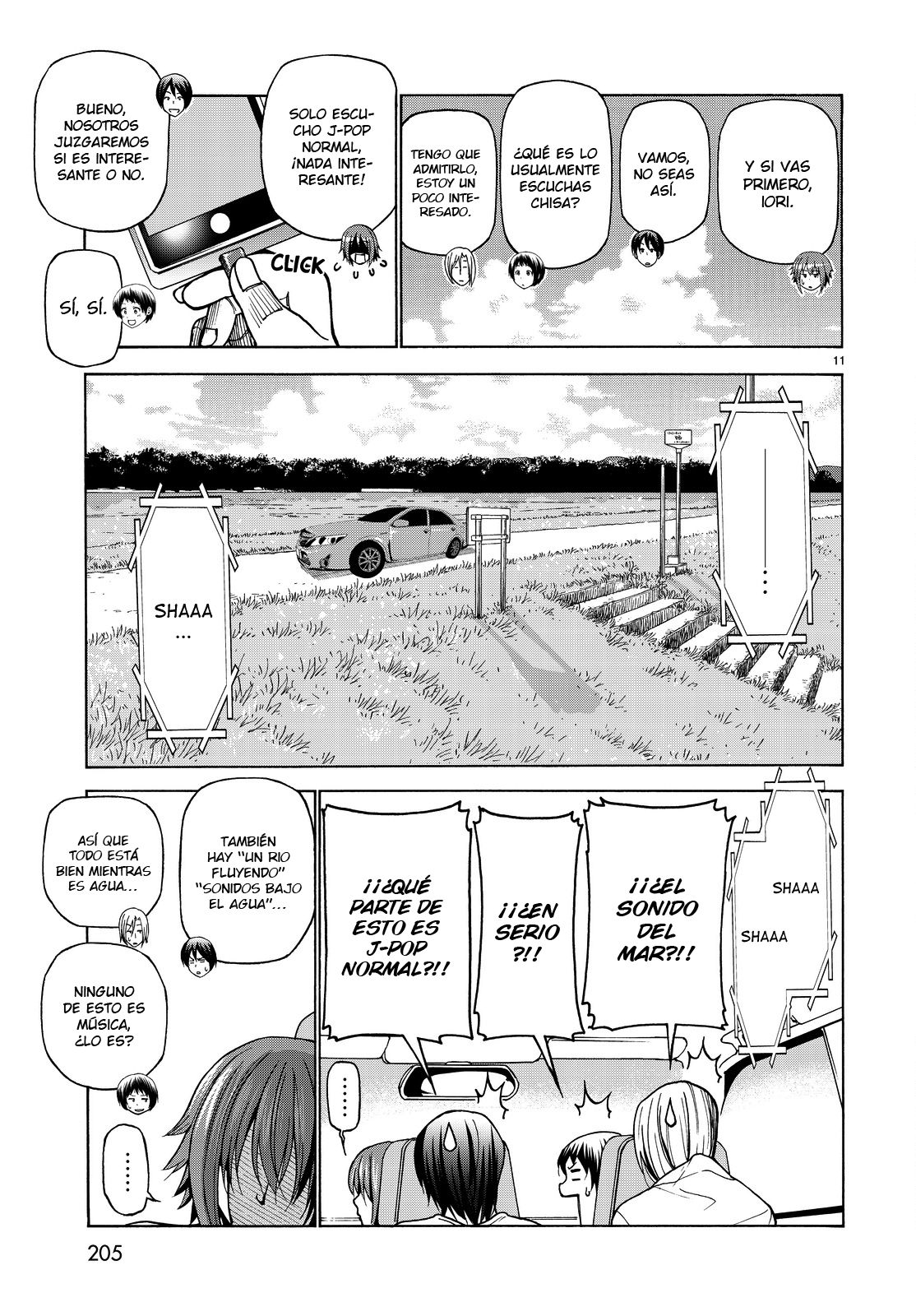 Grand Blue Capitulo 33: Cámping escolar para adutos página 12