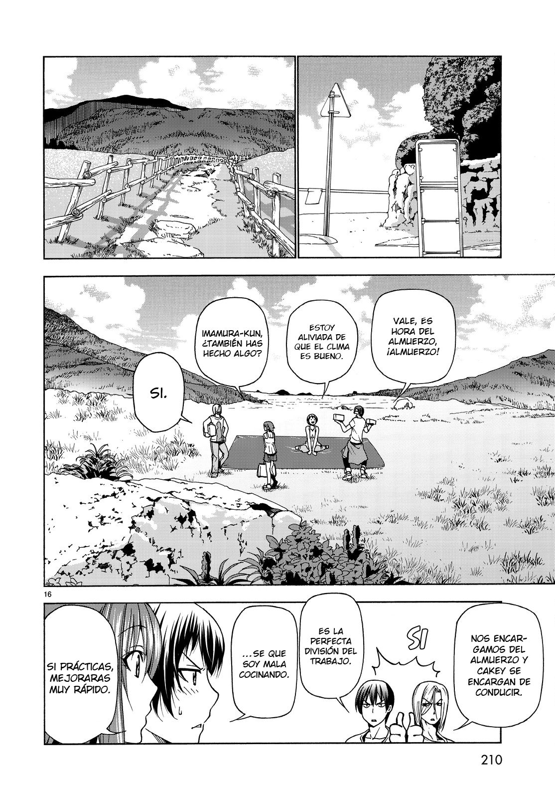 Grand Blue Capitulo 33: Cámping escolar para adutos página 17