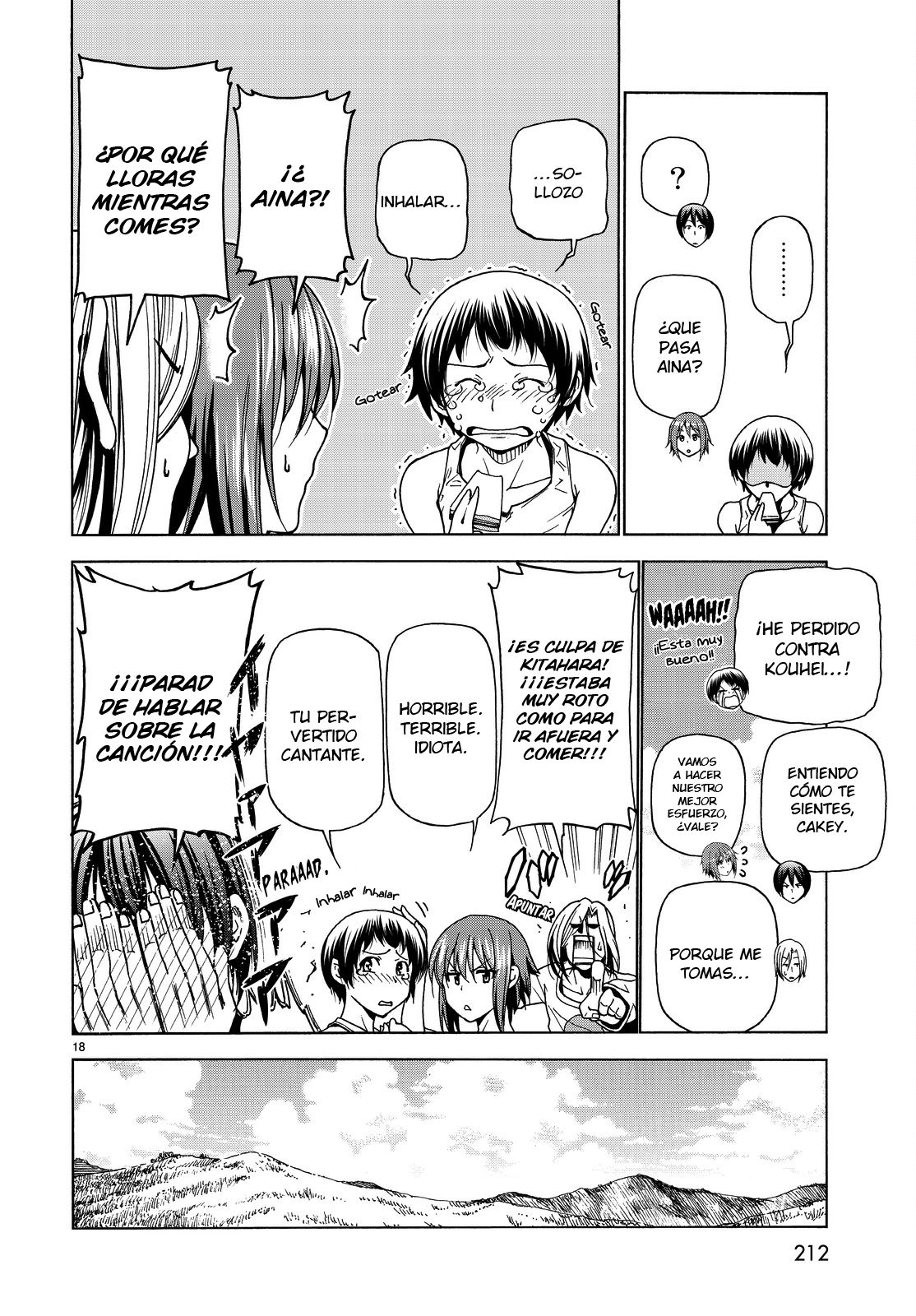 Grand Blue Capitulo 33: Cámping escolar para adutos página 19