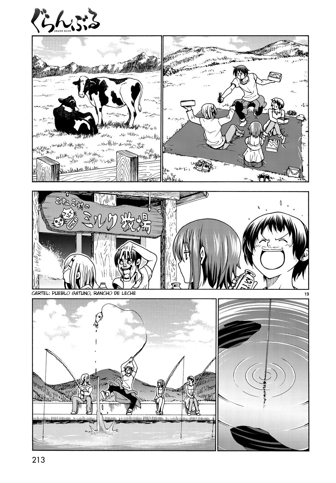 Grand Blue Capitulo 33: Cámping escolar para adutos página 20