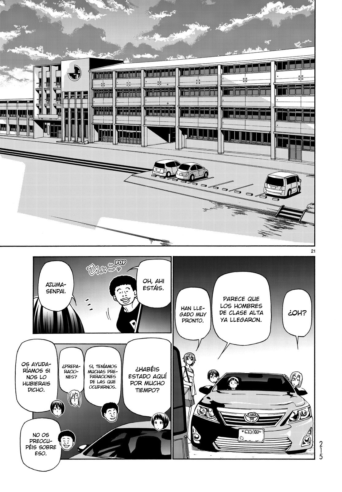 Grand Blue Capitulo 33: Cámping escolar para adutos página 22