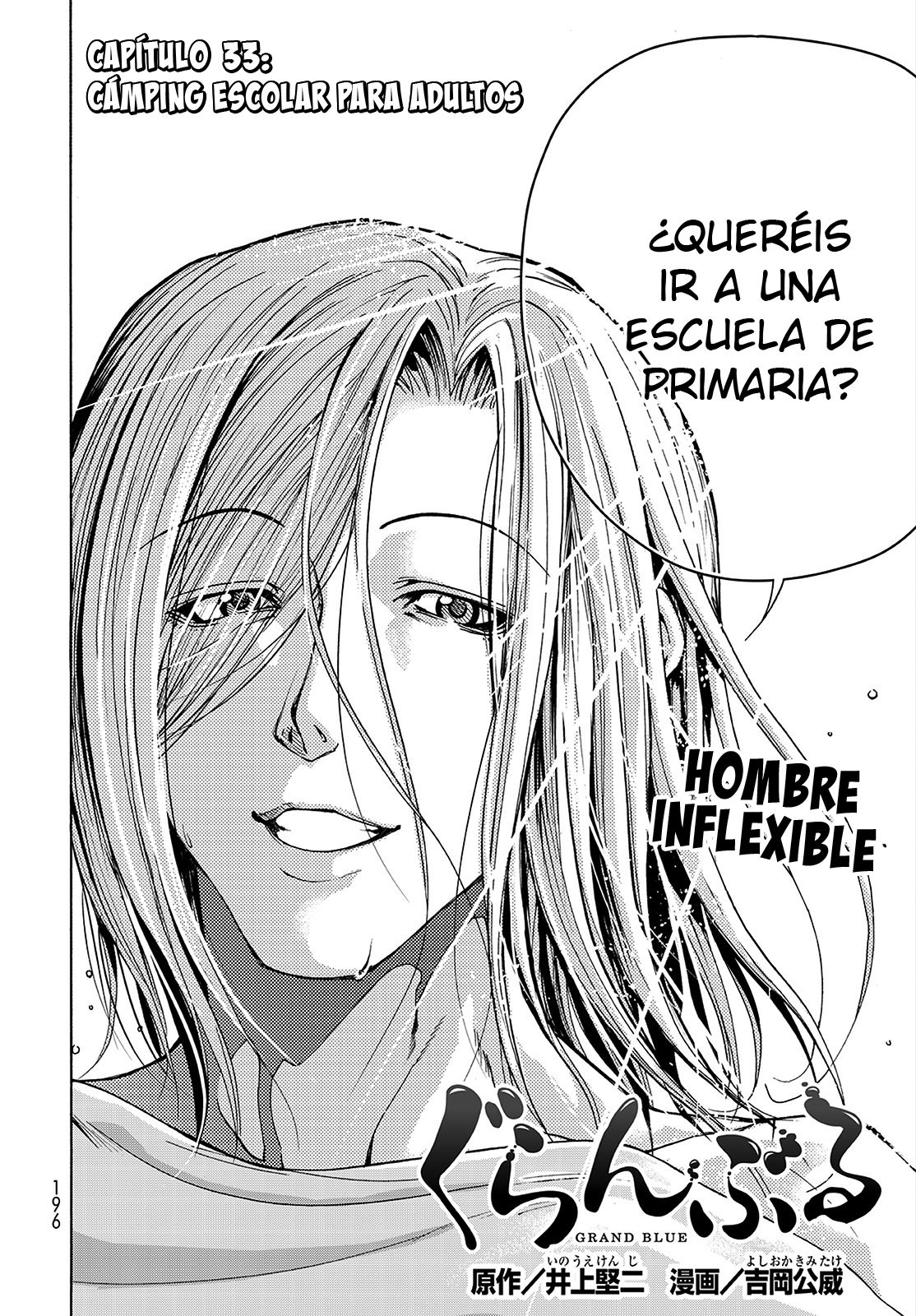 Grand Blue Capitulo 33: Cámping escolar para adutos página 3