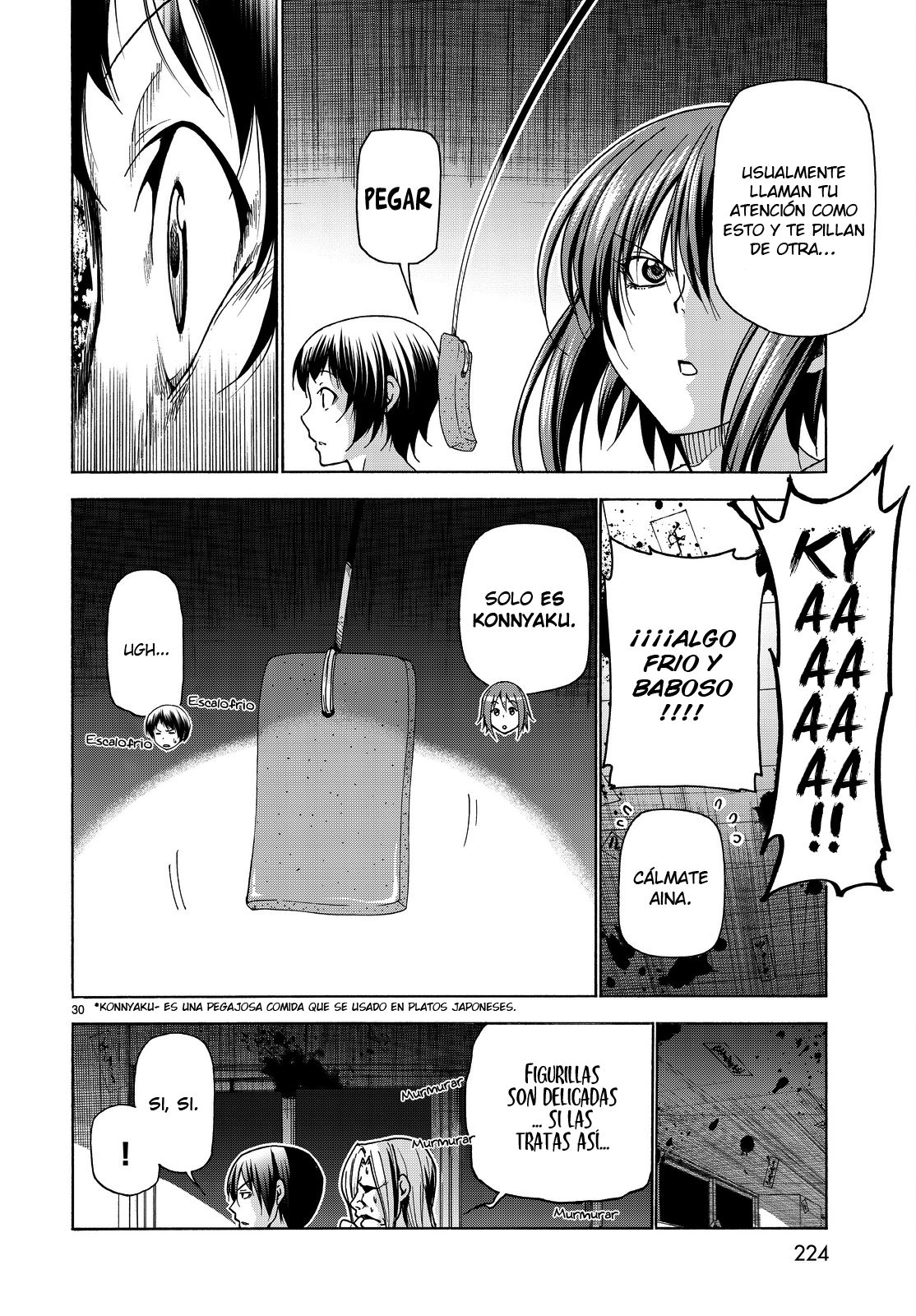 Grand Blue Capitulo 33: Cámping escolar para adutos página 31
