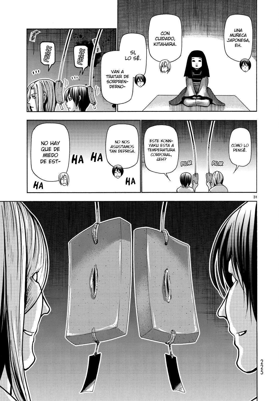 Grand Blue Capitulo 33: Cámping escolar para adutos página 32